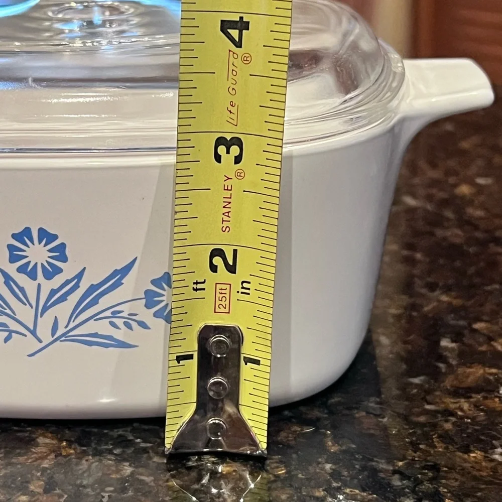 Vintage Corningware Blue Cornflower 1 1/2 Quart, Corningware A-2-B‎